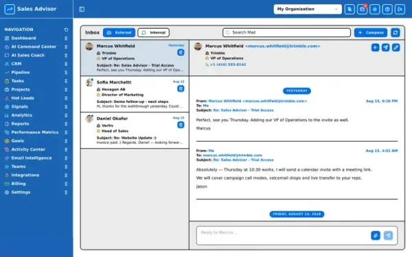 Unified inbox
